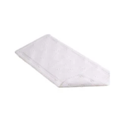 KITTRICH CORP. BMAT-C4N06-04 Bath Mat, White Rubber, 17 X 36-In.