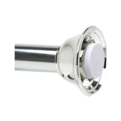 ZENITH/BATHWARE 774SS Minimal Tension Shower Rod, Adjustable, Chrome, 42 To 72-In.