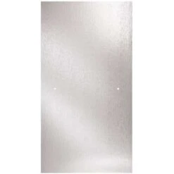 Delta SDGNP33-RN-R 27-3/8 In. X 63-1/8 In. X 1/4 In. Frameless Pivot Shower Door Glass Panel In Rain (for 30-33 In. Doors)
