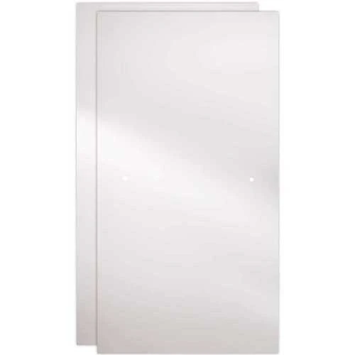 Delta SDGS060-CLN-R 29-1/32 In. X 67-3/4 In. X 1/4 In. Frameless Sliding Shower Door Glass Panels In Niebla ( For 50-60 In. Doors)