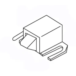 Brixwell 22-54 Shower Door Latch Stainless Steel Housing Teh 3