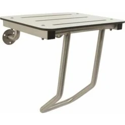 American Specialties 2478996 COMPACT FOLDING SEAT, IVORY