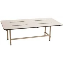 WingIts WSBX240150PW 24 In. X 15 In. Rectangular Phenolic Bench Seat, White
