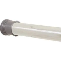 Proplus 886SSIL 52 In. To 86 In. Adjustable Tension Shower Rod In Chrome