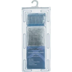 Simple Spaces SD-625CL-3L Shower Curtain With Hook, PVC/Vinyl, Clear, Clear