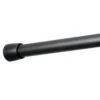 IDesign 78474 Tension Curtain Rod Cameo Black Steel Matte