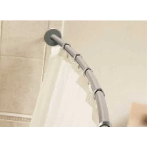 Moen 21025BS 60 In. Curved Shower Rod Only In Brushed Stainless Steel