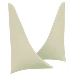 SPLASH-ENDER C-30 SPLASH ENDER WHITE 11 IN X 7 IN X 3 IN PAIR