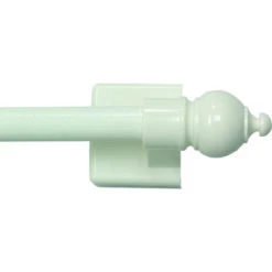 Kenney KN40343 Cafe Rod, 7/16 In Dia, 16 To 28 In L, Metal, Satin Silver