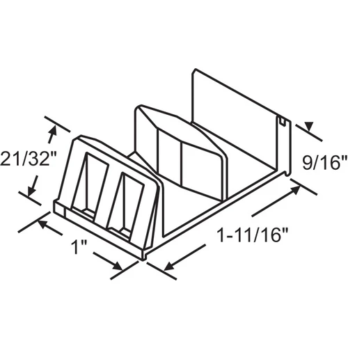 Brixwell 900-6426 Open Track Guide Teg 16