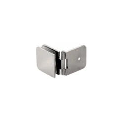 CRL ADJ037BN Brushed Nickel Adjustable Wall Mount Glass Clamp