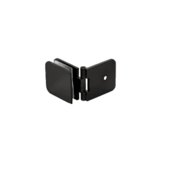 CRL ADJ037MBL Matte Black Adjustable Wall Mount Glass Clamp