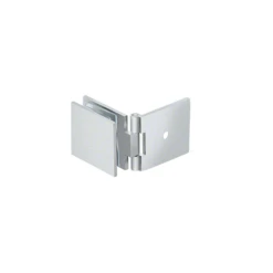CRL ADJSQ037SC Satin Chrome Adjustable Square Wall Mount Glass Clamp