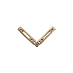 CRL BHC373 Brass Adjustable Corner For The Deluxe Header Kit
