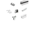 CRL C0N73BS Brushed Stainless Standard 180 Degree Contempo Kit