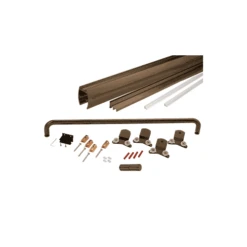 CRL CK3860600RB Oil Rubbed Bronze 60" X 60" Cottage CK Series Sliding Shower Door Kit With Clear Jambs For 3/8" Glass