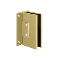 CRL CLS337BR CLEAR SPACE Polished Brass Replacement Wall Mount Hinge