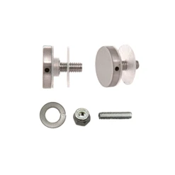 CRL CRE90BS Brushed Stainless Crescent 90 Degree Accessory Kit