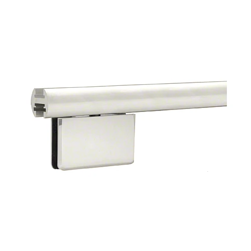 CRL EHK98A Satin Anodized 95" EZ-Adjust Shower Door Header Kit