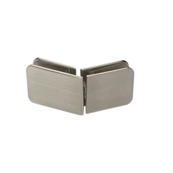 CRL GCB335BN Brushed Nickel Traditional Style 135 Degree Movable Transom Clamp