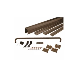 CRL DK1460720RB Oil Rubbed Bronze 60" X 72" Cottage DK Series Sliding Shower Door Kit With Metal Jambs For 1/4" Glass