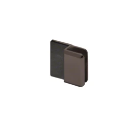 CRL DS12BEV10RB Oil Rubbed Bronze Beveled Door Stop For 1/2" Glass