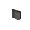 CRL DS12BEV1MBL Matte Black Beveled Door Stop For 1/2" Glass