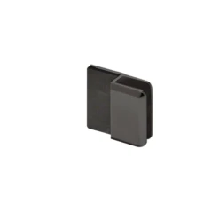 CRL DS12BEV1MBL Matte Black Beveled Door Stop For 1/2" Glass