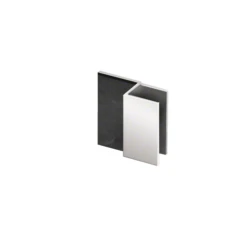 CRL DS12SQ1CH Polished Chrome Square Door Stop For 1/2" Glass
