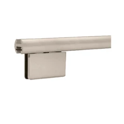 CRL EHK98BN Brushed Nickel 95" EZ-Adjust Shower Door Header Kit