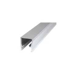 CRL H72BA Brite Anodized 72" Frameless Sliding Shower Door Header Extrusion For 3/8" Glass