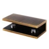 CRL NDC4ABR Antique Brass No-Drill Fixed Panel Glass Clamp
