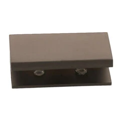 CRL NDC4BBRZ Brushed Bronze No-Drill Fixed Panel Glass Clamp