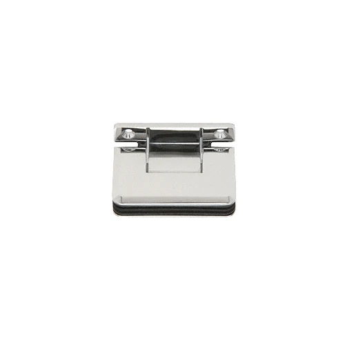 CRL PTC037CH Polished Chrome Pinnacle 3 - Point Movable Beveled Style Transom Clamp