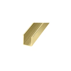 CRL S1F720BGAEXT Brite Gold Anodized 72" Snap-In Filler Insert For Shower Door Header