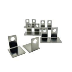 CRL SDCEC12BN Brushed Nickel End Cap For 1/2" Deep U-Channel