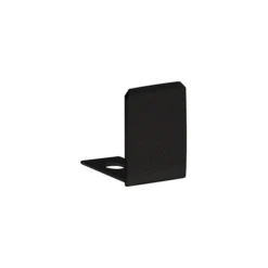 CRL SDCEC12MBL Matte Black End Cap For 1/2" Deep U-Channel