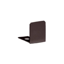 CRL SDCEC380RB Oil Rubbed Bronze End Cap For 3/8" Deep U-Channel