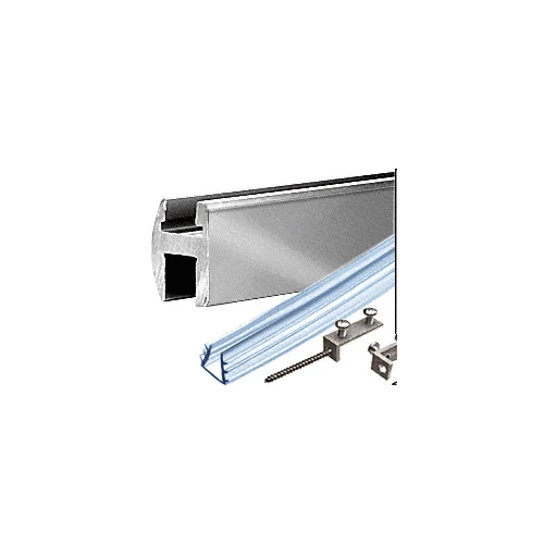 CRL SDH980ABN Antique Brushed Nickel Deluxe Shower Door Header Kit - 95"