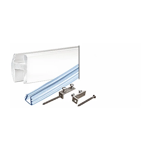 CRL SDH980W White Deluxe Shower Door Header Kit - 95"