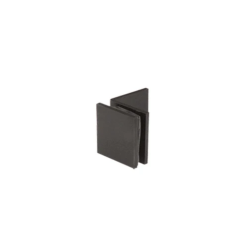 CRL SGC0390RB Oil Rubbed Bronze Fixed Panel Square Clamp With Large Leg