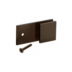 CRL SGC1820RB Oil Rubbed Bronze 'Y' Inline Square Corner Glass Clamp