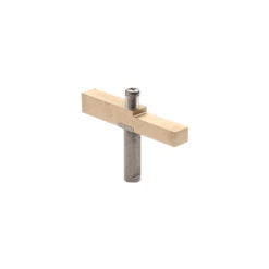 CRL SRHAB01BGA Brite Gold Anodized Adaptor Block Used With Senior Prima Hinges